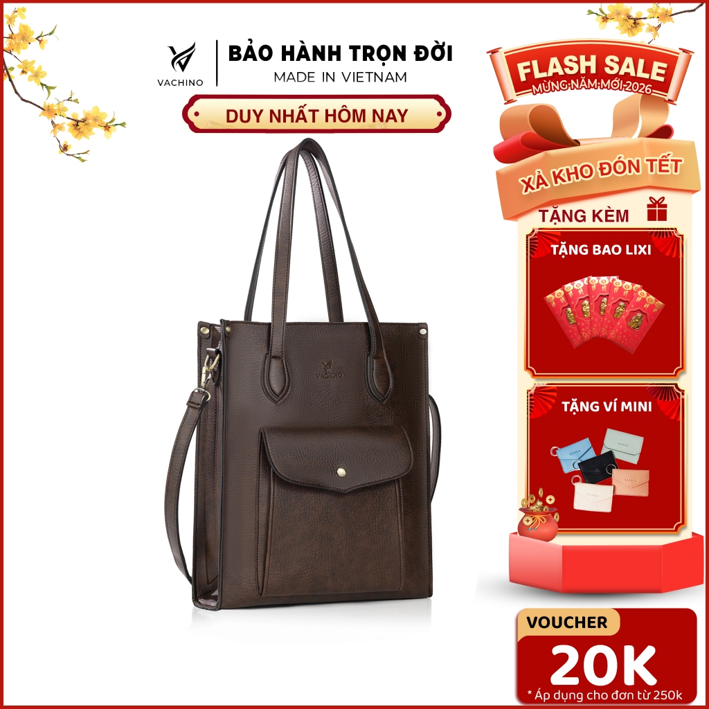 Túi xách công sở đựng laptop 15in VACHINO-TX024