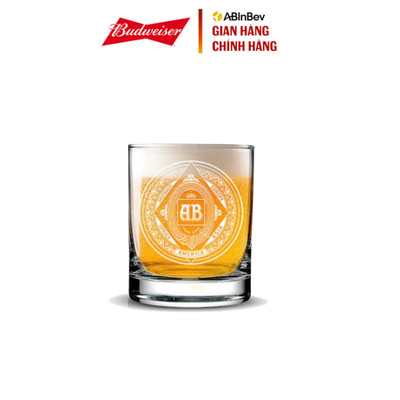 [QUÀ TẶNG KHÔNG BÁN]  Ly Budweiser 325ml