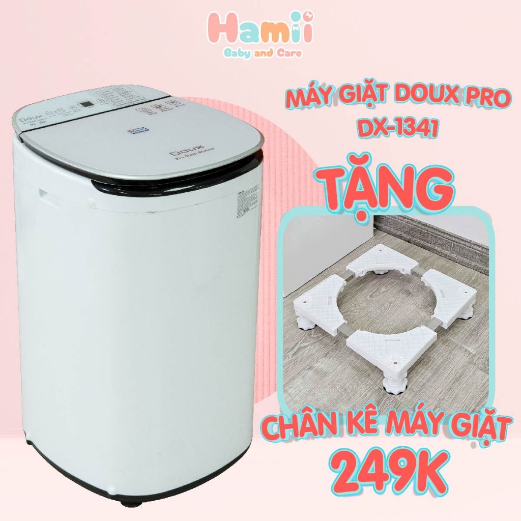 Máy Giặt Mini Doux Pro Wash System 30L, 12 Chức Năng, Màn Hình Cảm ứng, 65 Độ Tiêu Diệt Vi Khuẩn