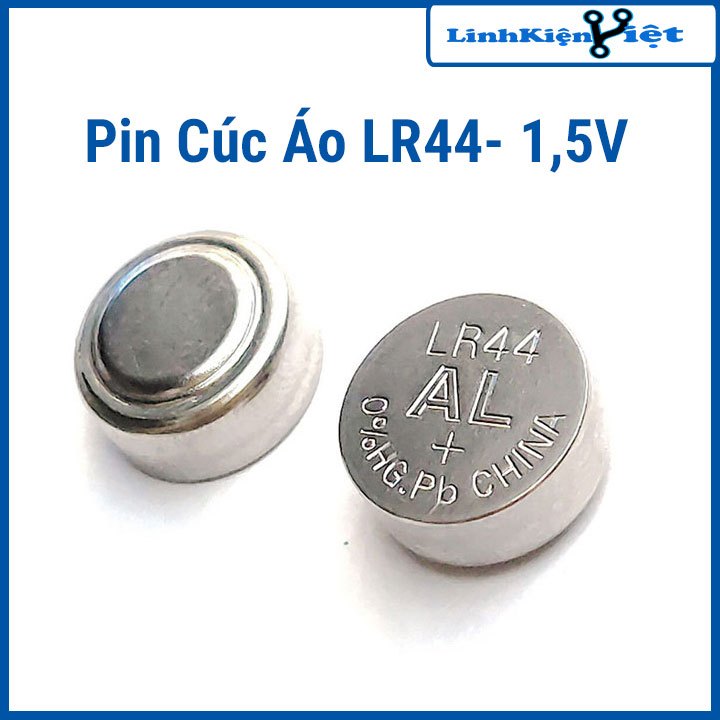 Pin Cúc Áo LR44- 1,5V