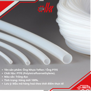 Ống dẫn hóa chất - Ống chịu nhiệt PTFE