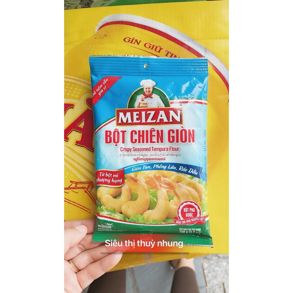 1 Gói Bột chiên giòn Mezan 150g