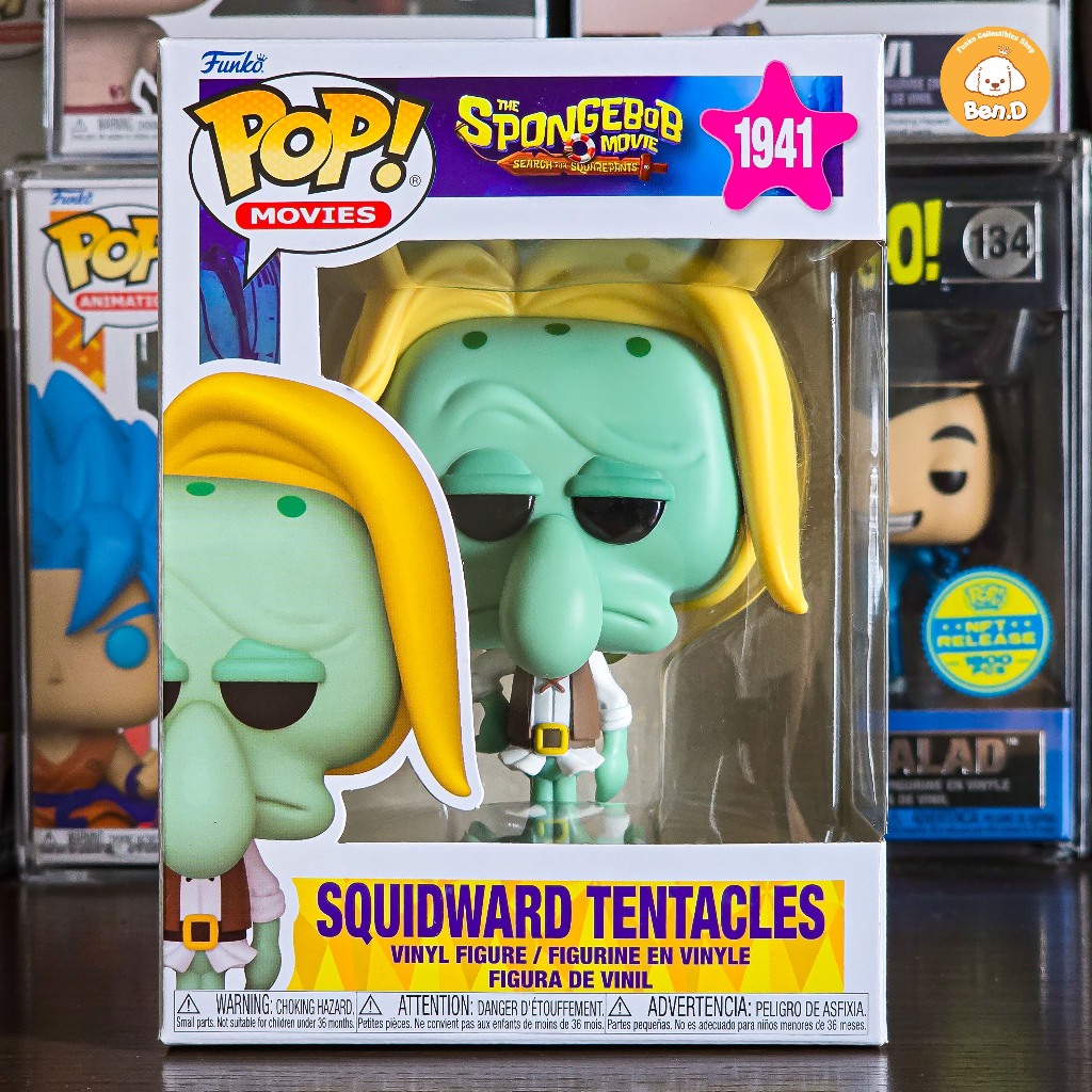 Mô hình Funko POP Movies: SpongeBob Movie 2025 - Squidward Tentacles #1941