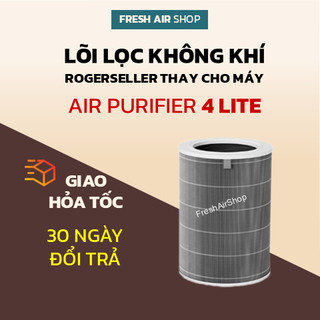 Lõi Lọc Không Khí Rogerseller® Tương Thích cho Lõi lọc Air Purifier 4 Lite, bộ lọc 4 Lite, màng lọc Air Purifier 4 Lite
