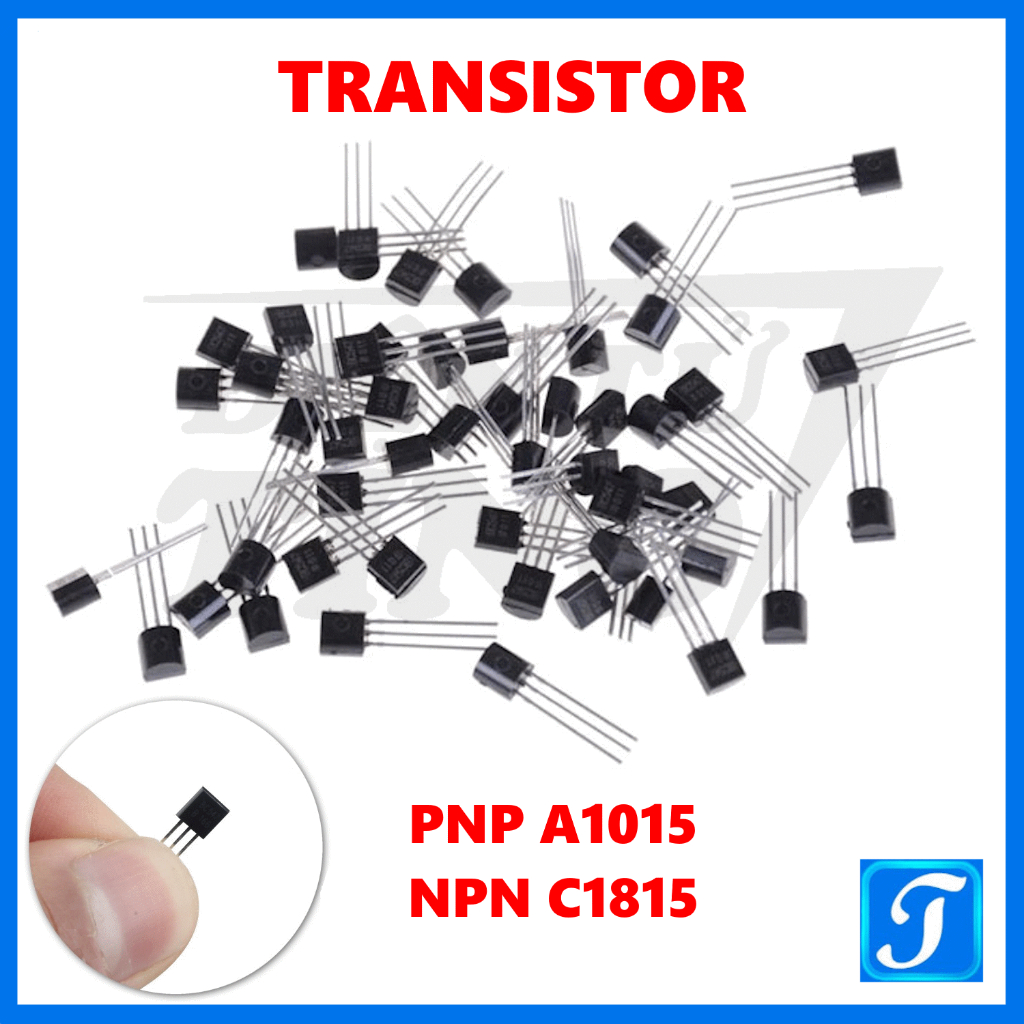 [Combo] Transistor NPN C1815 , PNP A1015 / Linh kiện bán dẫn 0.15A 50V TO92 Trans Lưỡng Cực Nghịch C