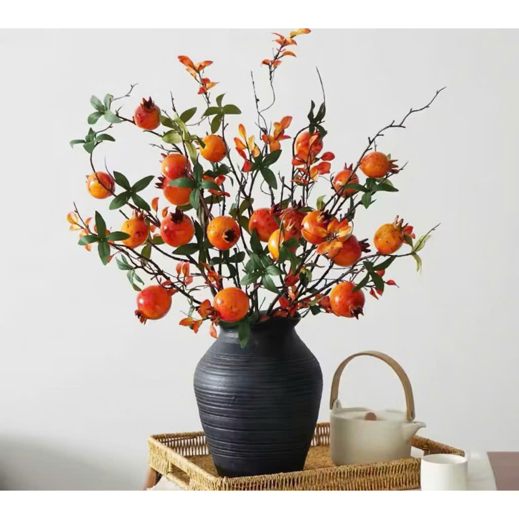 Cành Quả Decor Trang Trí Cao Cấp | Cành Trái Cây Giả Đẹp Như Thật | Maxhome Gia Dụng