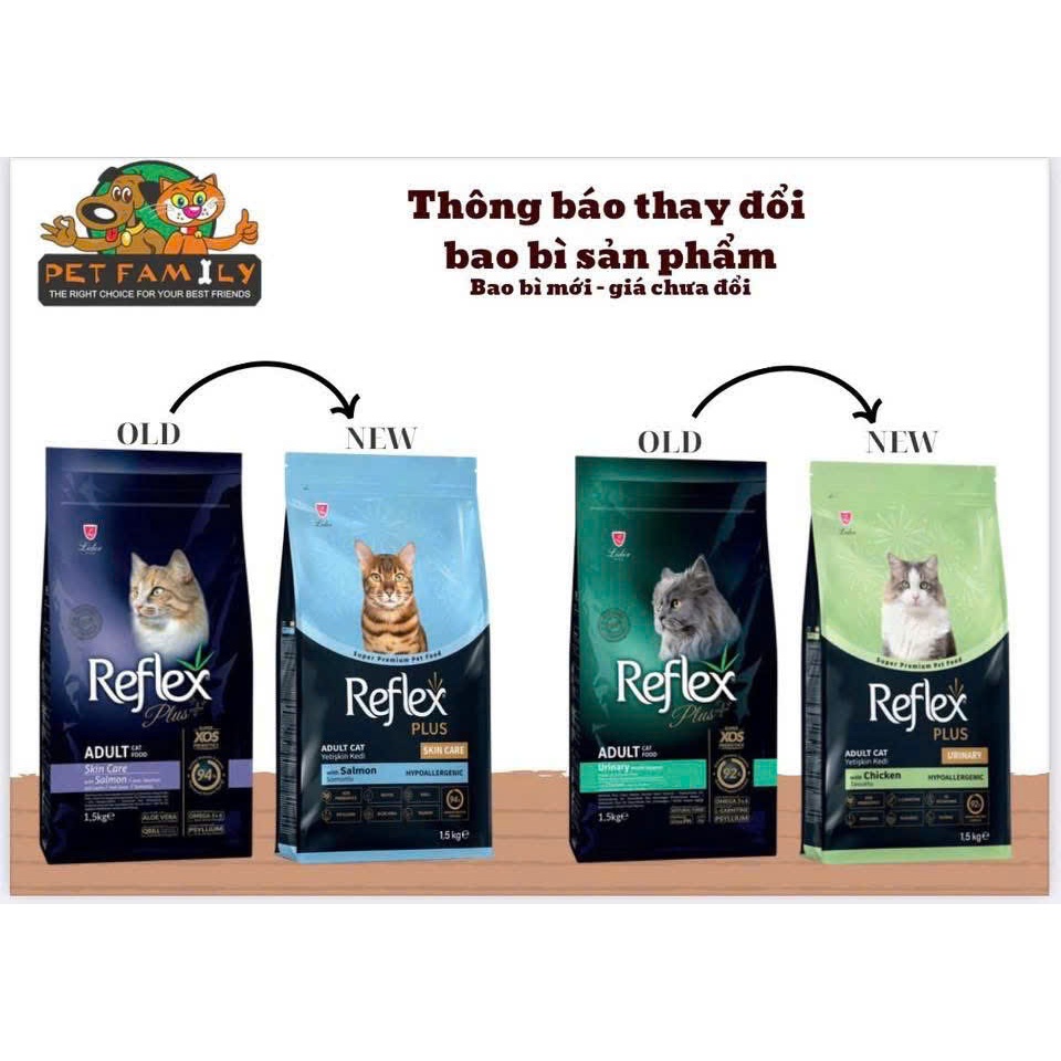 (Hạt Reflex bao 15kg) Hạt Reflex bao lớn 15kg - Thức ăn cho mèo - Petshop 79.79