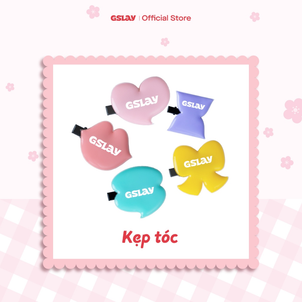 [QUÀ TẶNG-KHÔNG BÁN] Kẹp tóc trang điểm GSLAY Hair Clip