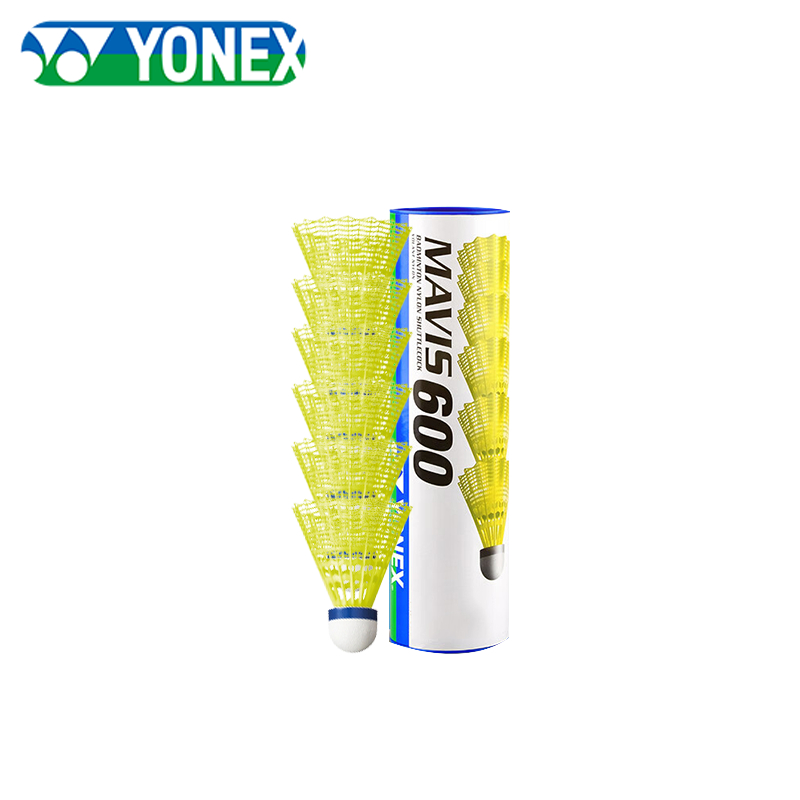 Vợt cầu lông YONEX MAVIS 600 Cầu lông nylon 6 quả – Siêu bền, siêu tiết kiệm