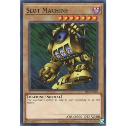 [ Bài Yugioh Chính Hãng ] Slot Machine (SRL-EN028) - Common / Short Print Unlimited