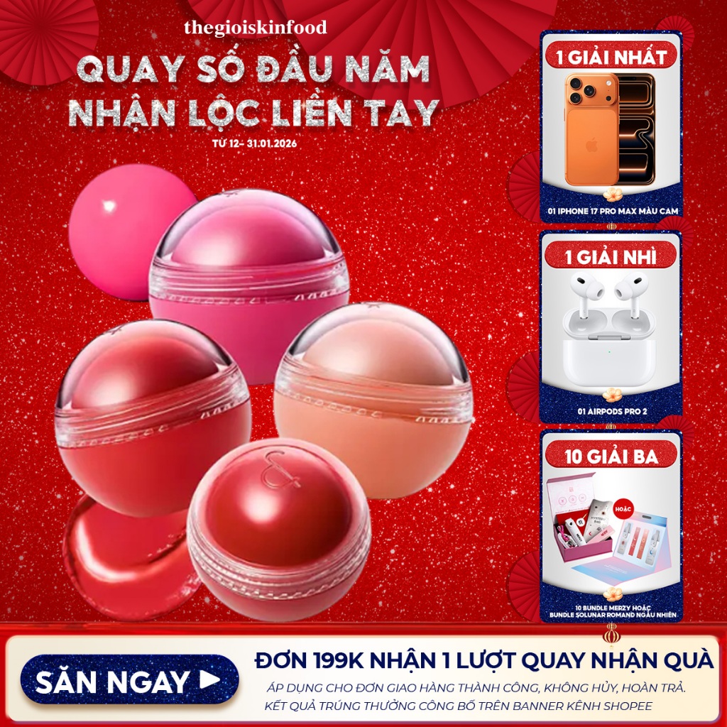 Má Hồng Kem Romand Dạng Lăn, Căng Bóng Juicy Roll Cheek 8.4g