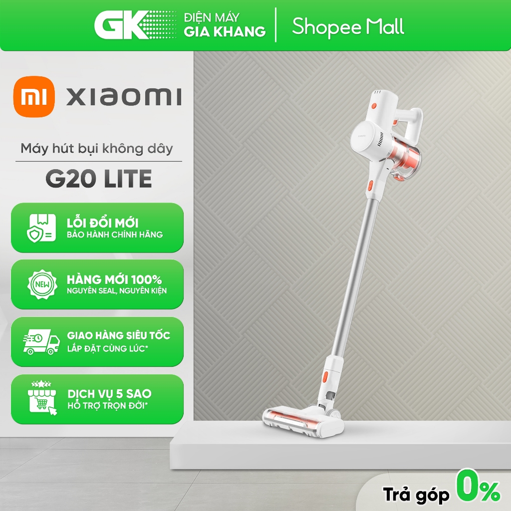G20 LITE - Máy Hút Bụi Không Dây XIAOMI 215W - [Toàn Quốc]