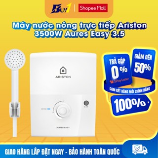 Aures Easy 3.5 - Máy nước nóng trực tiếp Ariston 3500W Aures Easy 3.5 - Hàng chính hãng