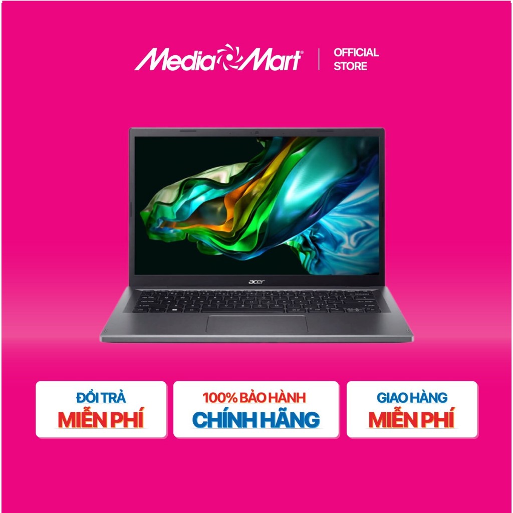 Laptop Acer Aspire 5 A515-58M-79R7: Thiết kế hiện đại, cấu hình ổn định