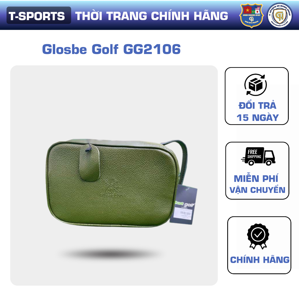 Túi phụ kiện Glosbe Golf GG2106 Cao Cấp