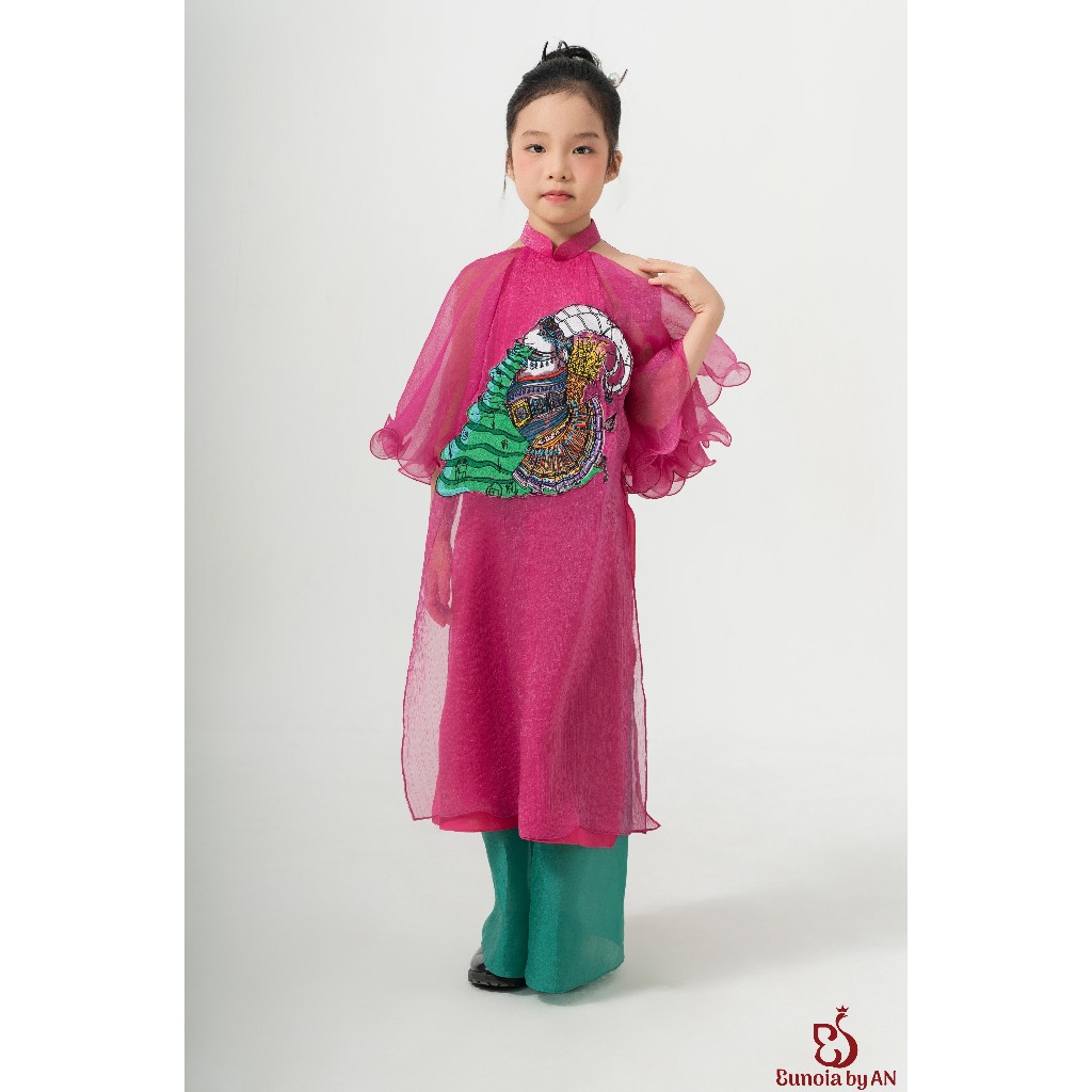 Áo dài bé gái tuổi Mùi - Eunoia by AN