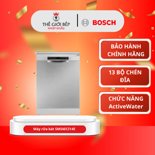 Máy rửa bát Bosch SMS4ECI14E - 13 Bộ, Home Connect, ActiveWater Tiết Kiệm Nước