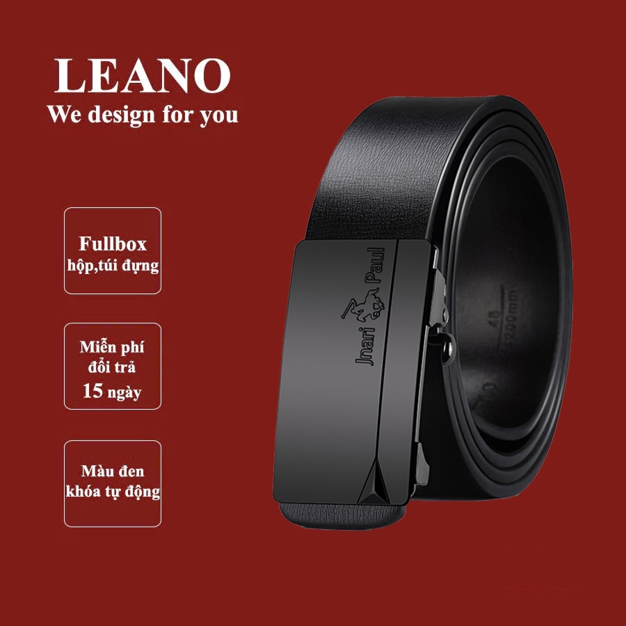 Thắt lưng nam cao cấp LEANO, Dây nịt nam da - 223