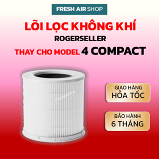 Lõi lọc không khí Rogerseller® tương thích, thay thế cho lõi lọc Air Purifier 4 Compact, bộ lọc 4 Compact EU