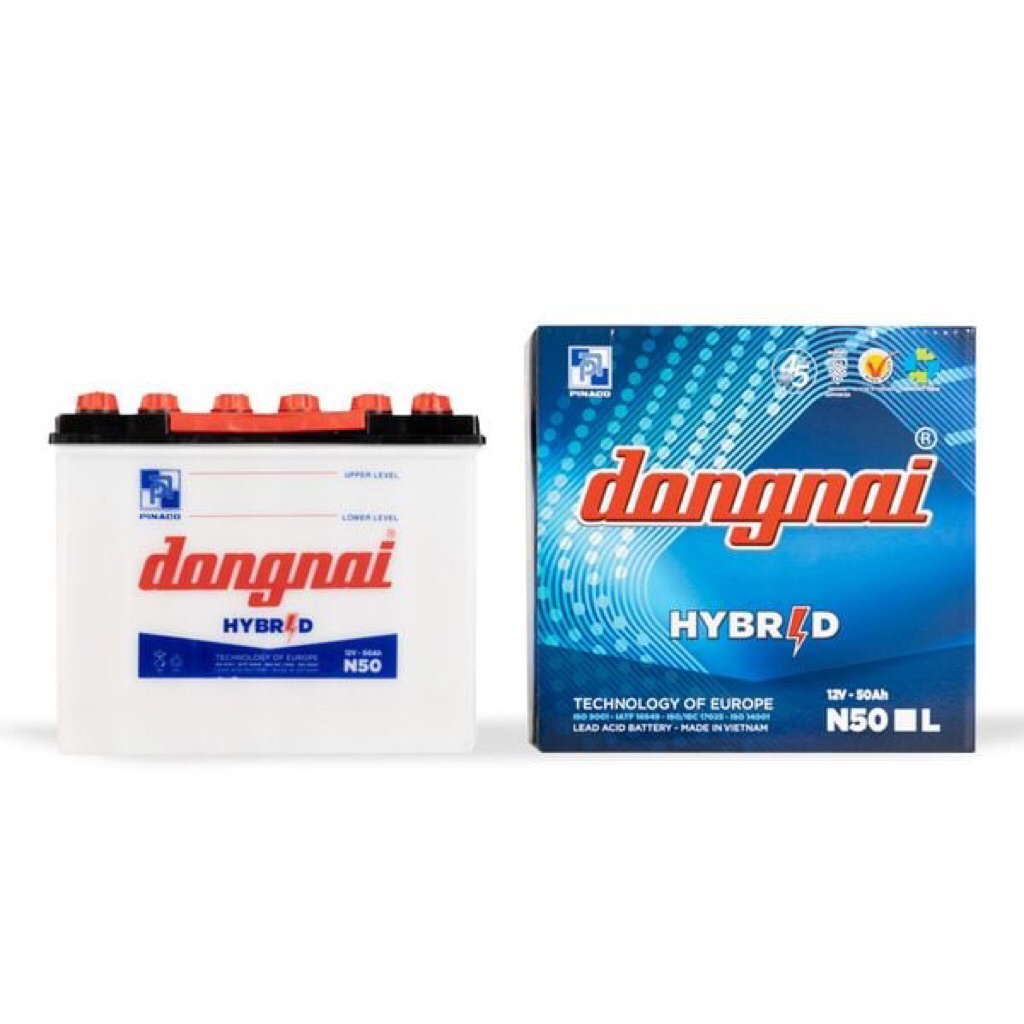 Ắc quy Hybrid Đồng Nai N50 - 12V - 50Ah