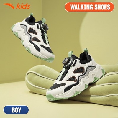 ANTA Kids Giày Thời Trang Thể Thao Bé Trai Lót Dày Êm, Thoải Mái Vận Động, Hạn Chế Trơn Trượt 312548807