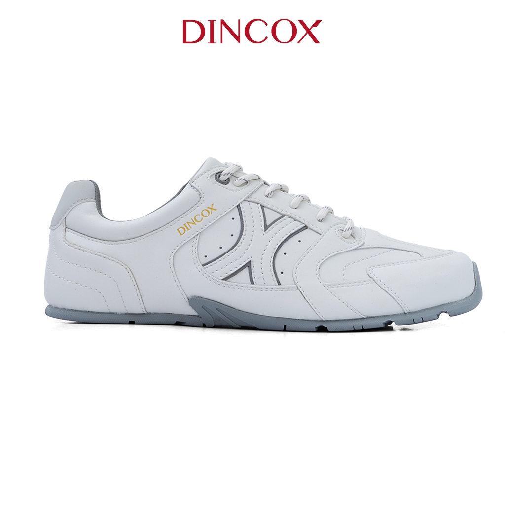 [NEW ARRIVAL] Giày Sneaker Nam Nữ Da Cao Cấp Dincox Shoes DC51 MOON ASH