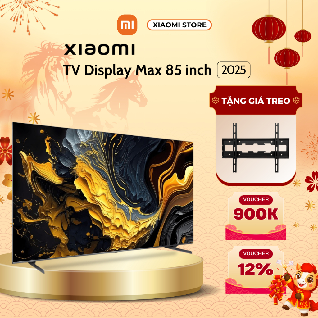 Tivi Xiaomi Smart Display Max 85 Inch 2025 - Bản Quốc Tế - Bảo Hành Chính Hãng 2 Năm Tại Nhà