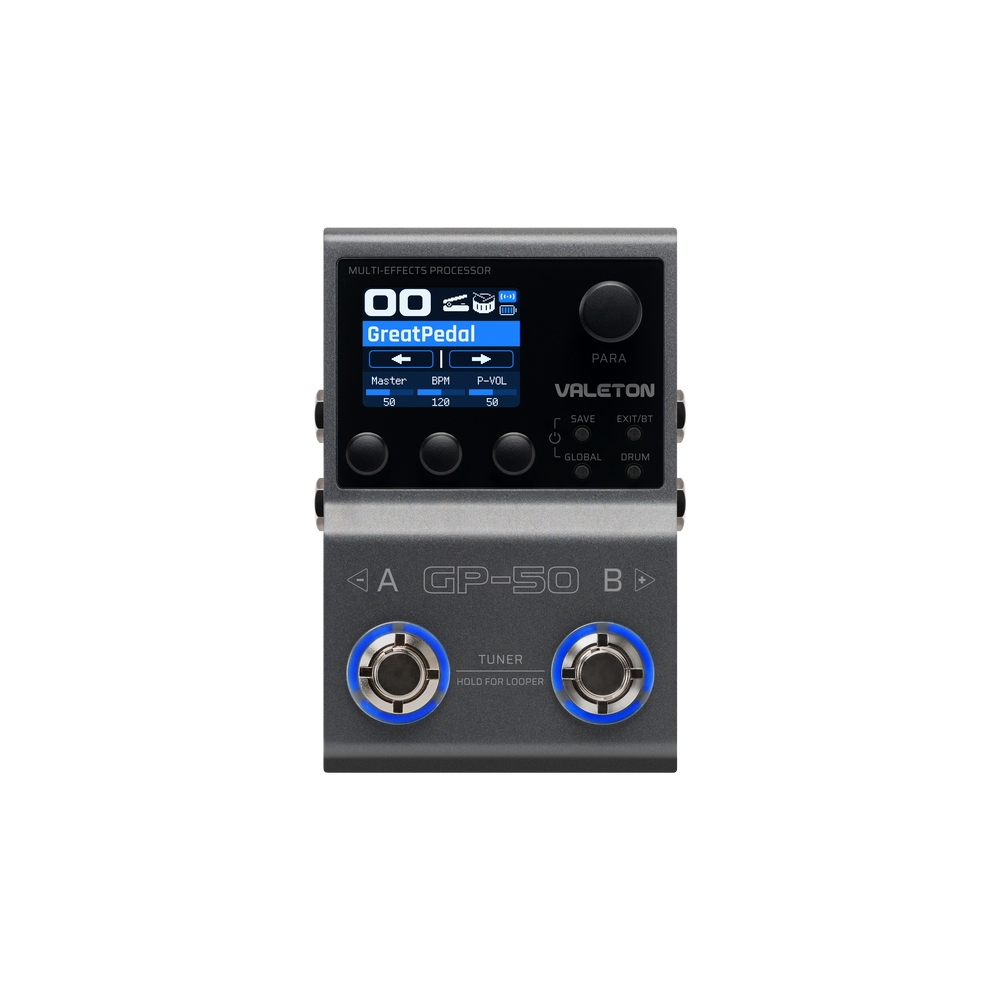 Pedal Guitar Mini Valeton GP50 Multi Effects