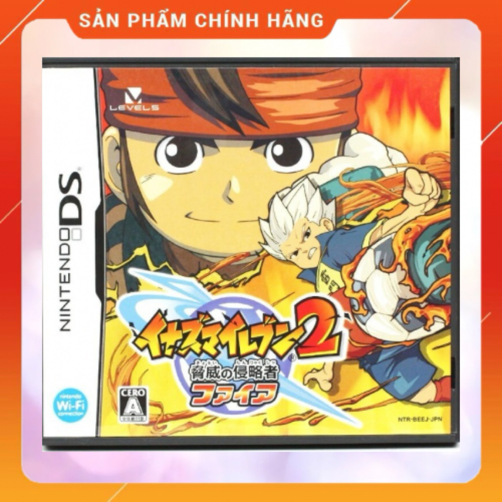Băng game Nintendo DS Inazuma Eleven 2: Firestorm (Bản Blazing/Fire)