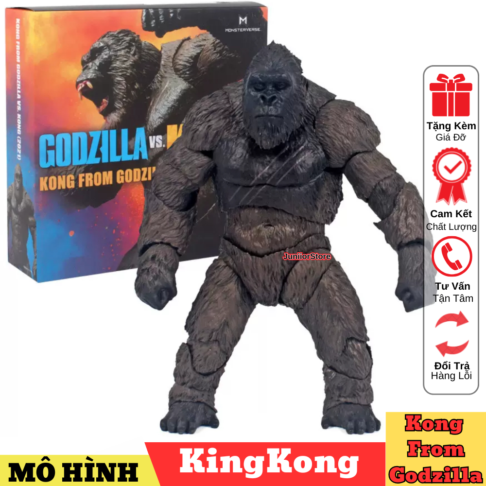 Mô Hình King Kong Bản ( Có Khớp ) – Godzilla vs Kong | Kong From Godzilla | Mô Hình Sưu Tầm