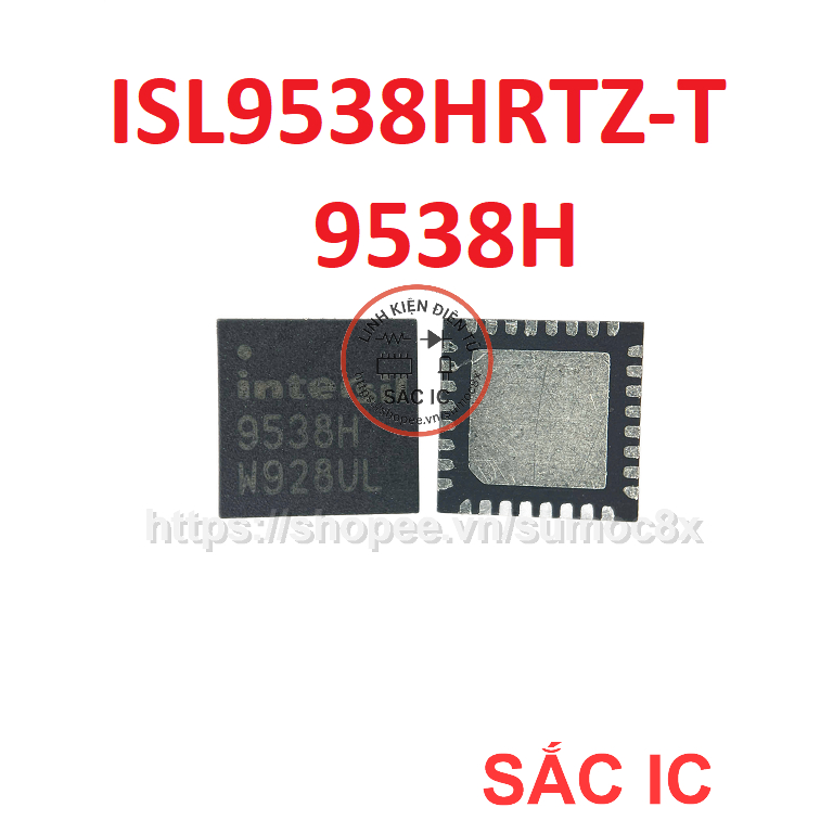 [I83] ISL9538H ISL9538HRTZ-T 9538H 9538 ic nguồn trên bo mạch - Mới nguyên bản - Original NEW