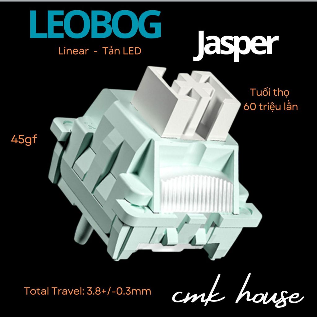 Gói 10 Switch Linear - Leobog Jasper - Linear 45gf - Hi65 - AMG65