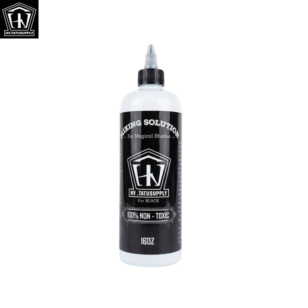 Nước pha mực - nước kích màu mực đen Hv  16OZ
