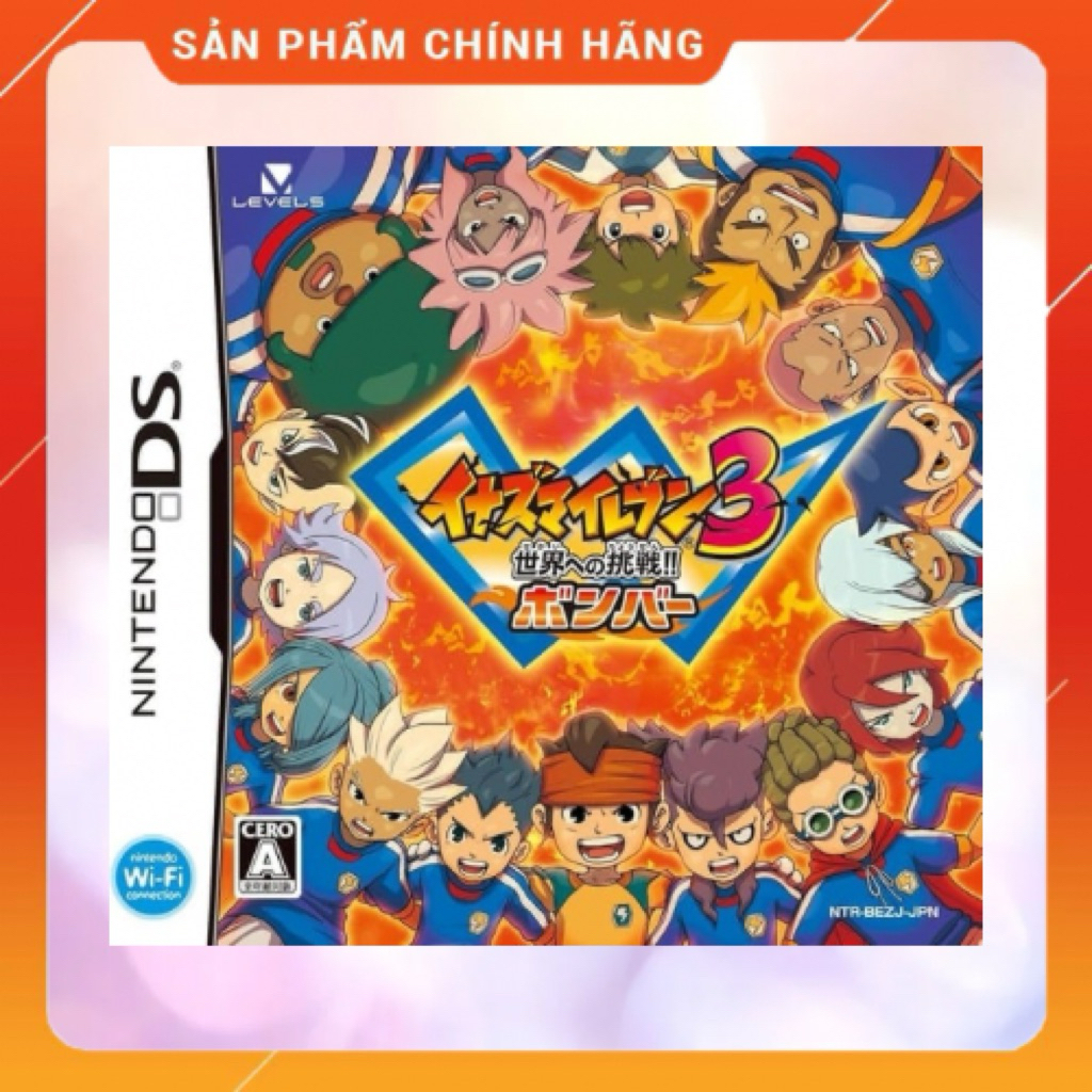 Băng game Nintendo DS Inazuma Eleven 3: Challenge to the World – Bomber