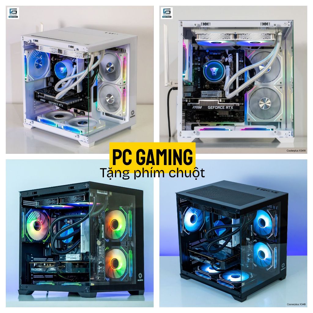 PC Gaming Xeon 2676 V3 (12 nhân 24 luồng) / Ram 16GB / VGA 750TI 4G chiến Game Online - Giả lập - Tặ