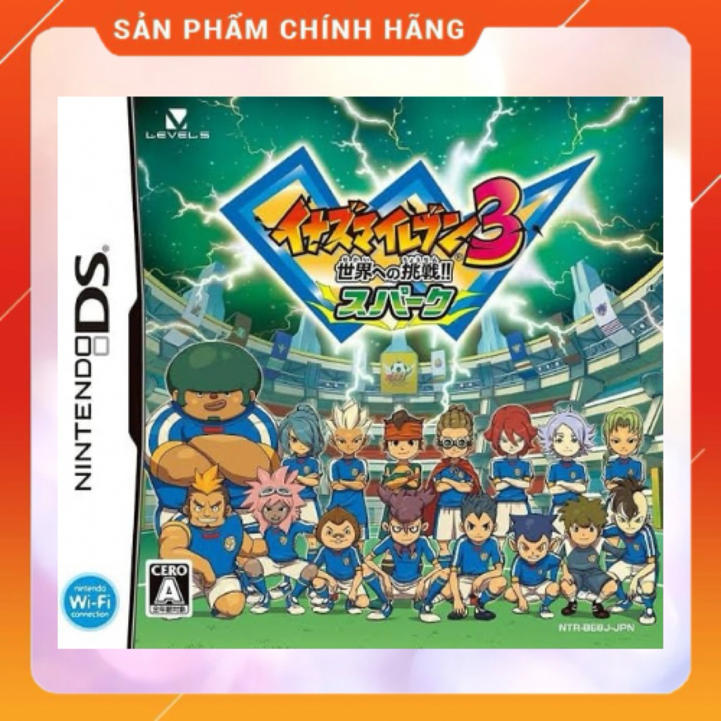 Băng game Nintendo DS Inazuma Eleven 3: Challenge to the World – Spark