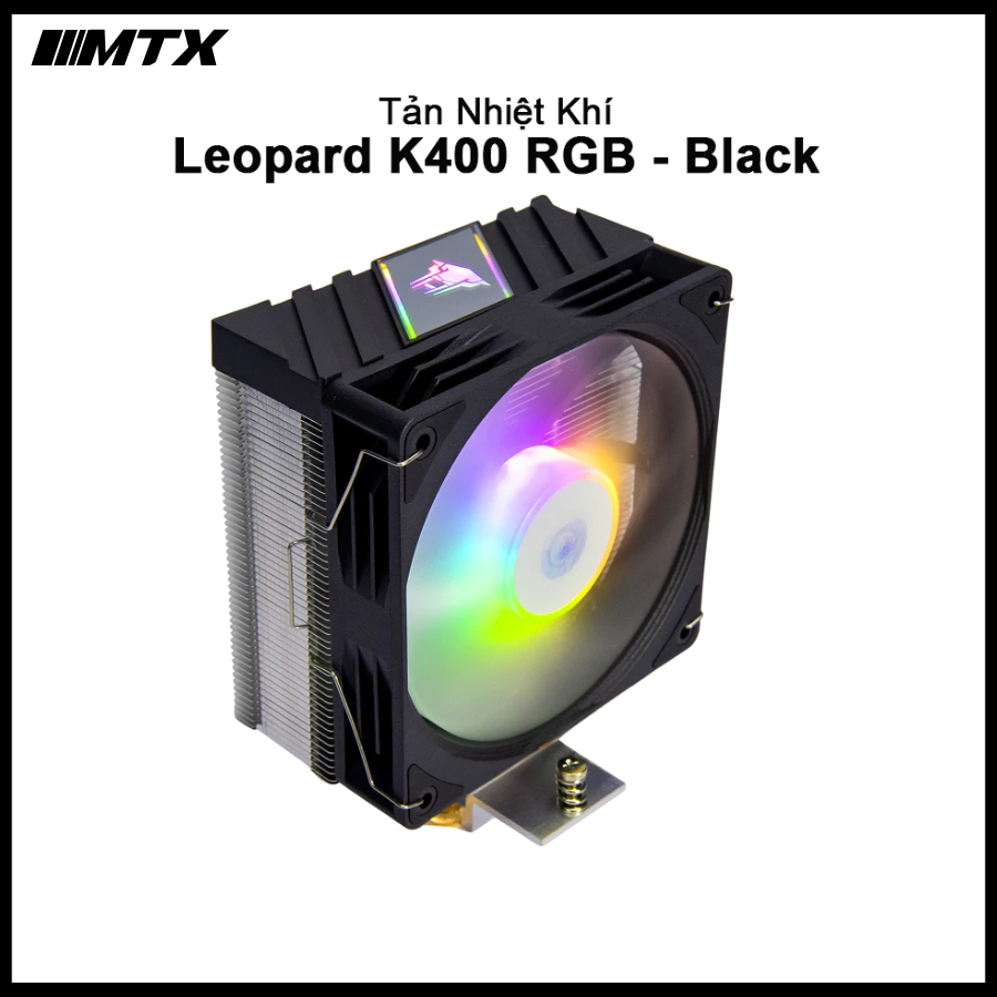 Tản nhiệt khí Leopard K400 RGB - Black