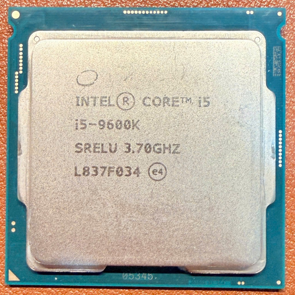 Bộ vi xử lý Intel Core i5 9600K hàng tháo máy bảo hành 3 tháng