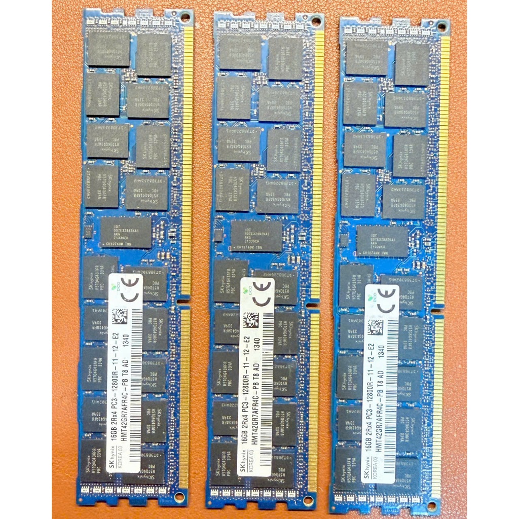 RAM DDR3 16GB 2Rx4 PC3 12800R hàng tháo máy bảo hành 1 tháng