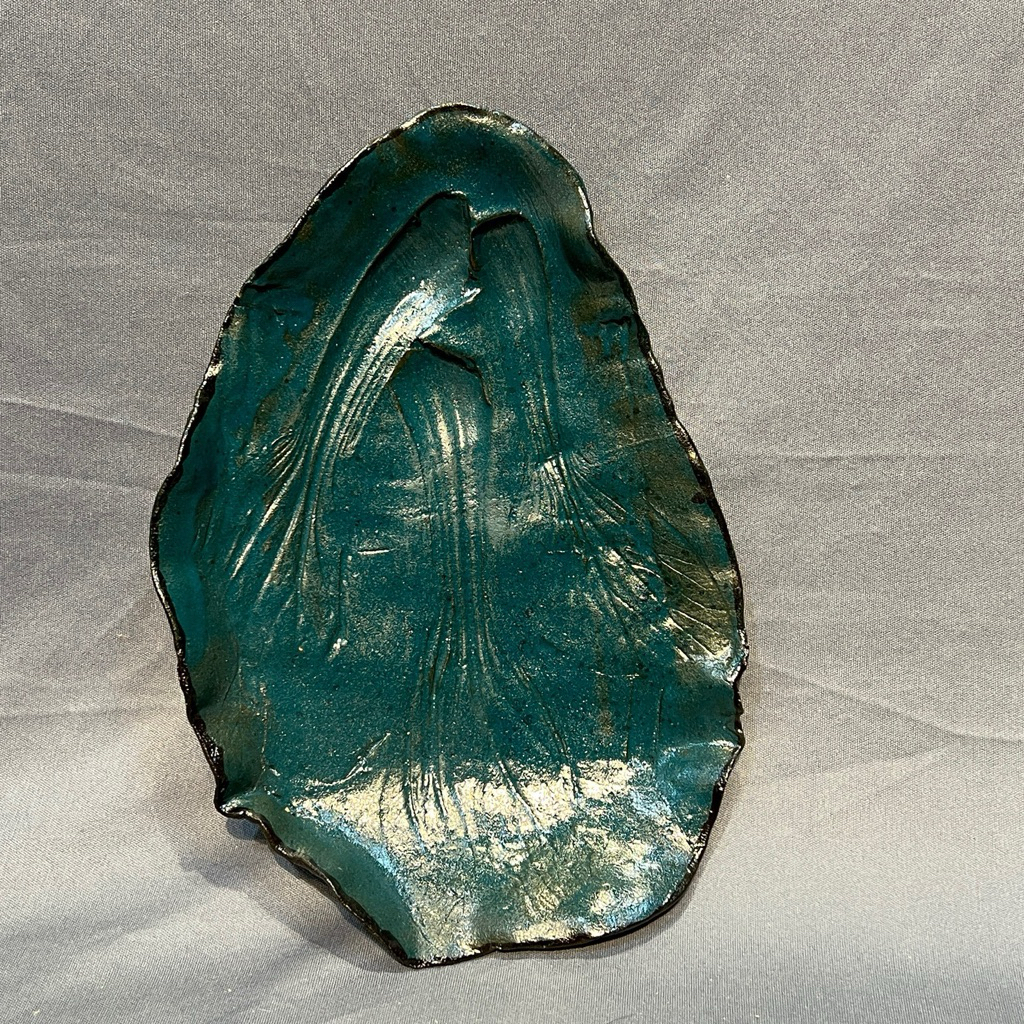 Đĩa lá cải/ Cabbage plate #12. Đĩa trang trí