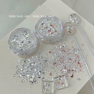 Sét 2 hũ Nhũ kim tuyến Hiệu ứng ẩn đá Bling siêu hót 2026