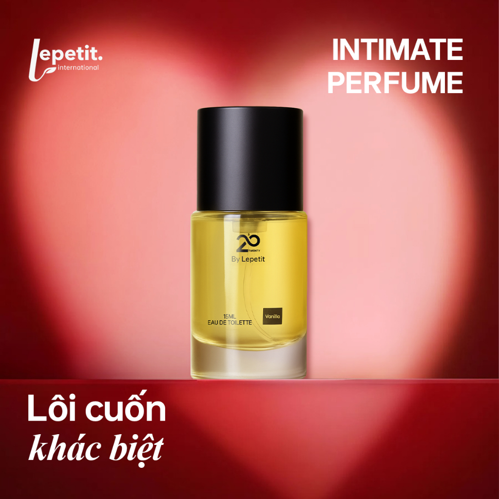 Nước hoa thân mật Twenty By Lepetit 15ml xịt thẳng vùng kín, không gây kích ứng cho da
