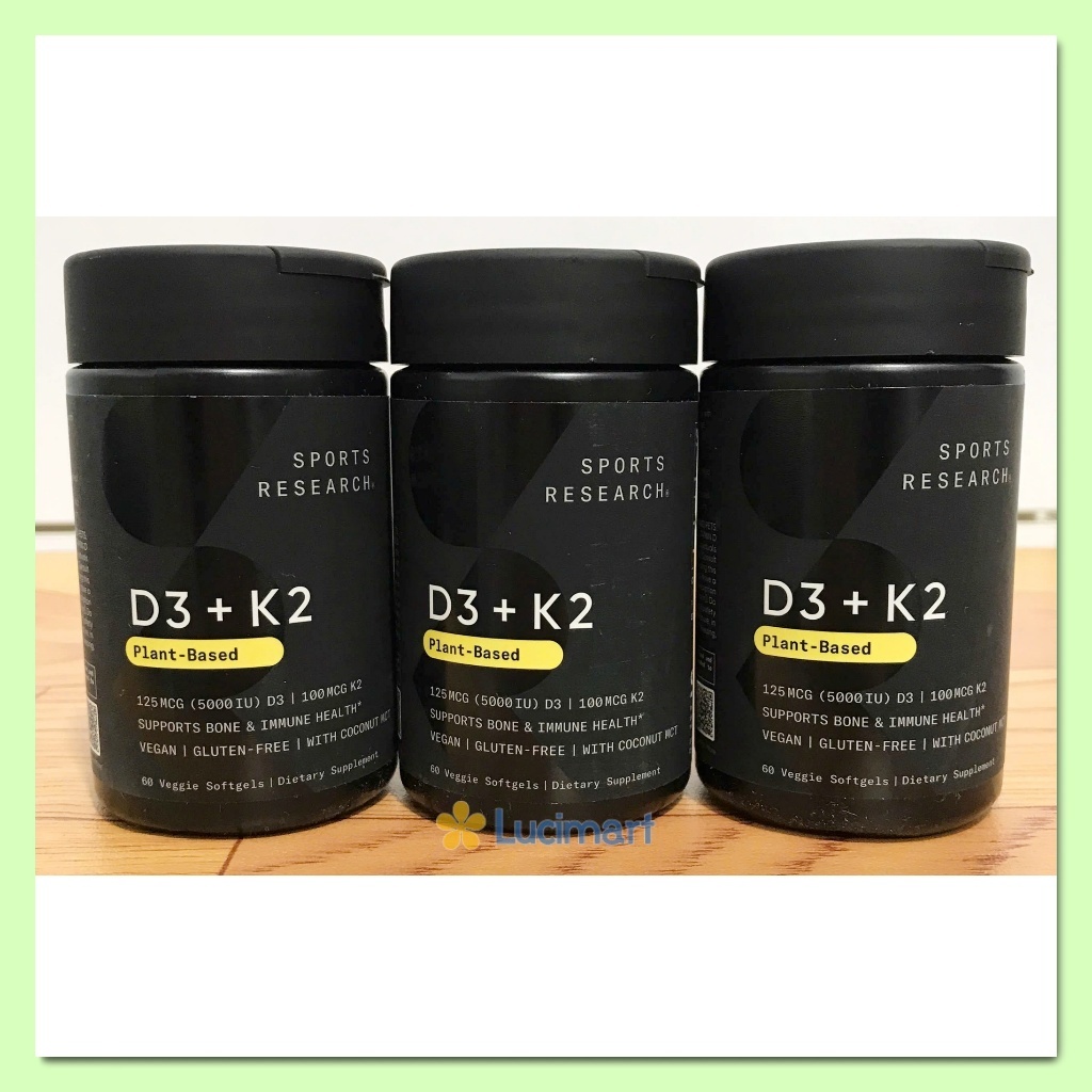 Viên Uống Bổ Sung Vitamin D3+K2 SR