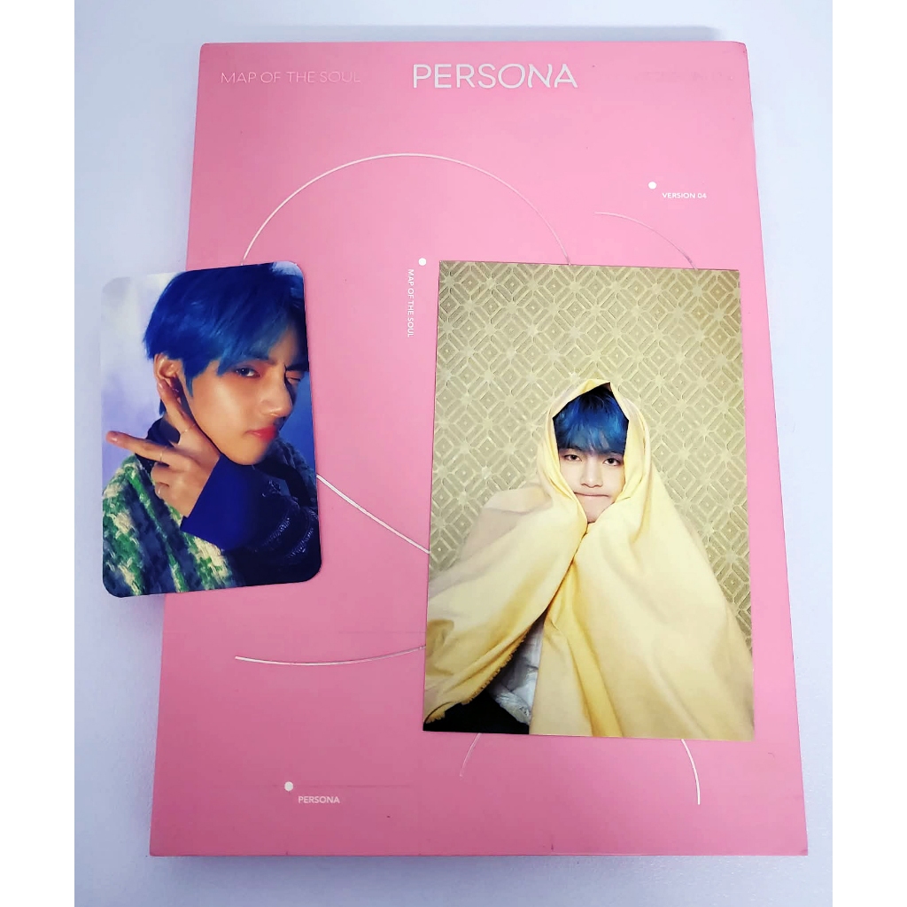 [Tặng Dây chuyền+Quà] Album Persona BTS + card V Taehyung off + postcard V, Album BTS chính hãng uns