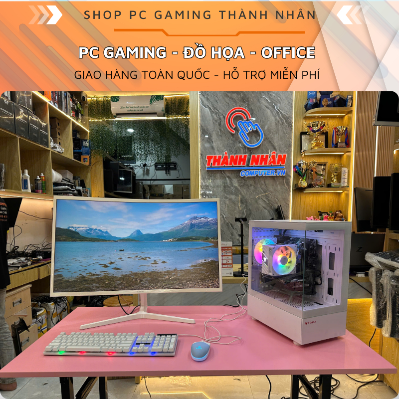 Máy Tính Chơi Game Hiệu Năng Cao i7 9700F RAM 8GB NVME 256GB GT 730