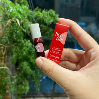 [ 2ml ] B€n€fit Bene tint son môi & má hồng rose tinted