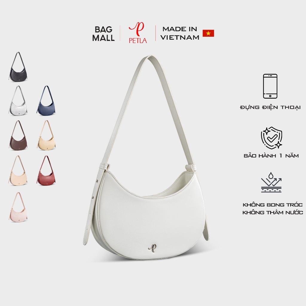 Túi đeo vai hình bán nguyệt Petla LN12
