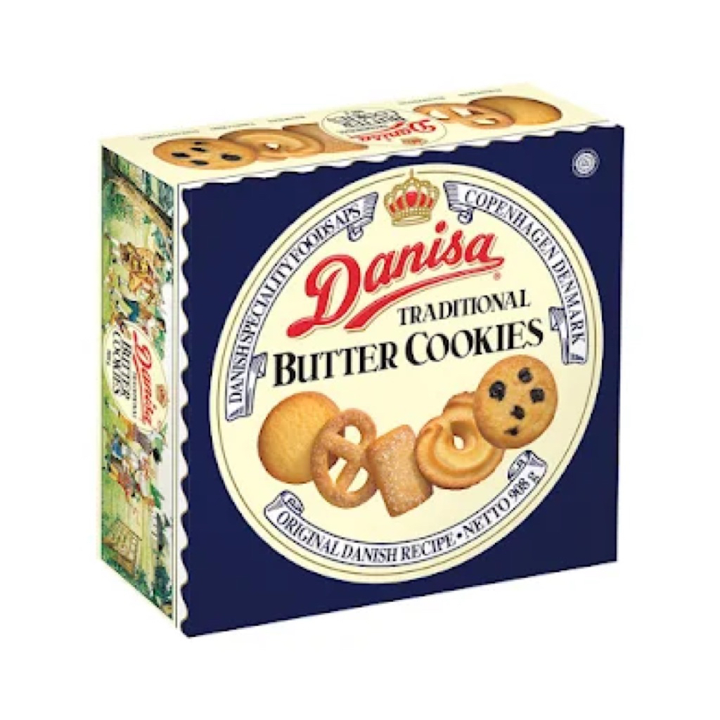 Bánh quy bơ Danisa hộp thiếc