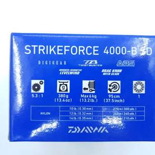 Máy câu Daiwa Strikeforce 4000-B SD