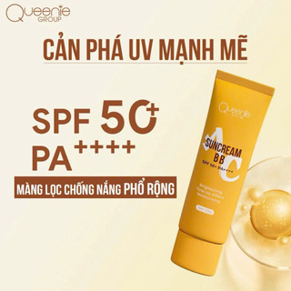 KEM CHỐNG NẮNG SUN CREAM BB QUEENIE NEMO FACE TUYẾT (Tuyp 50ml)